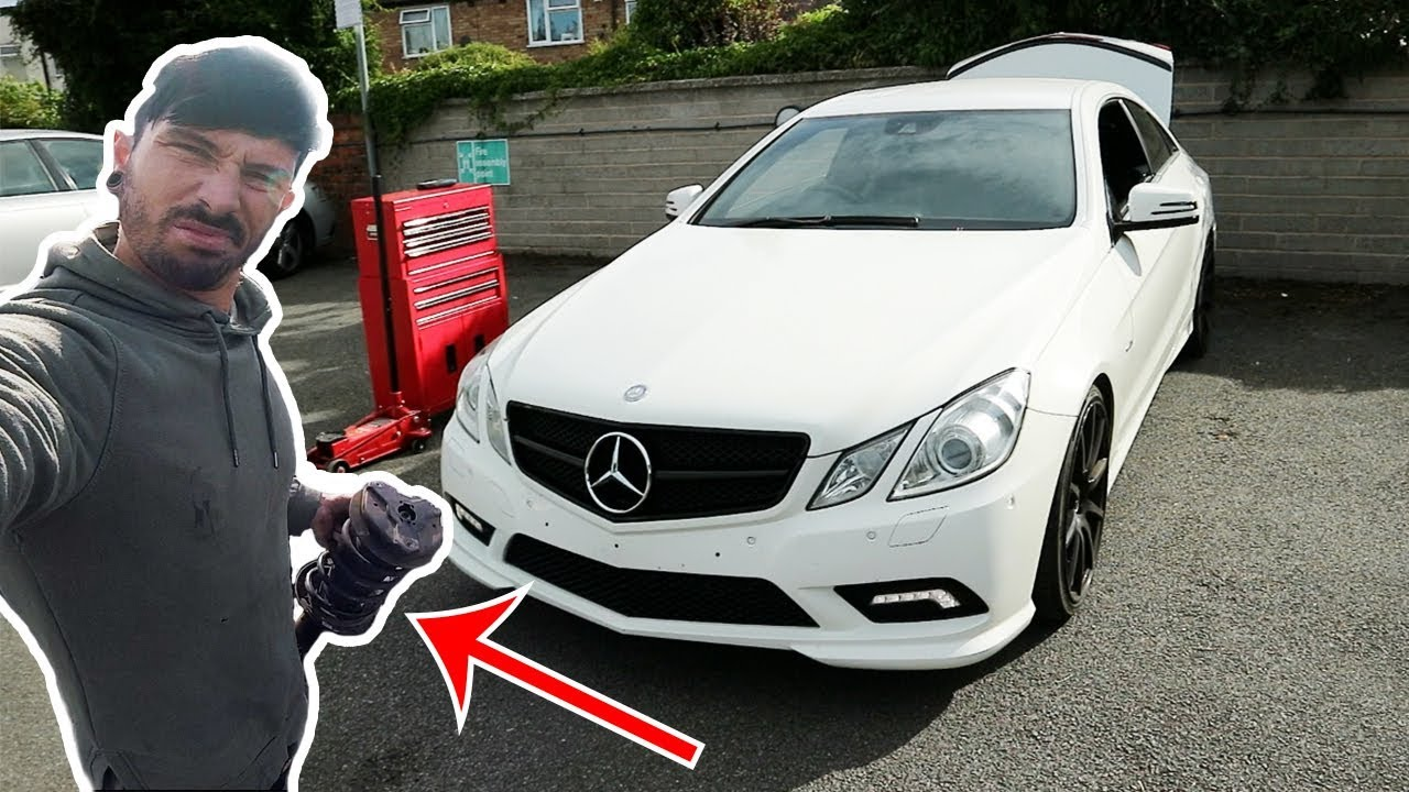 Mercedes E350 — finished