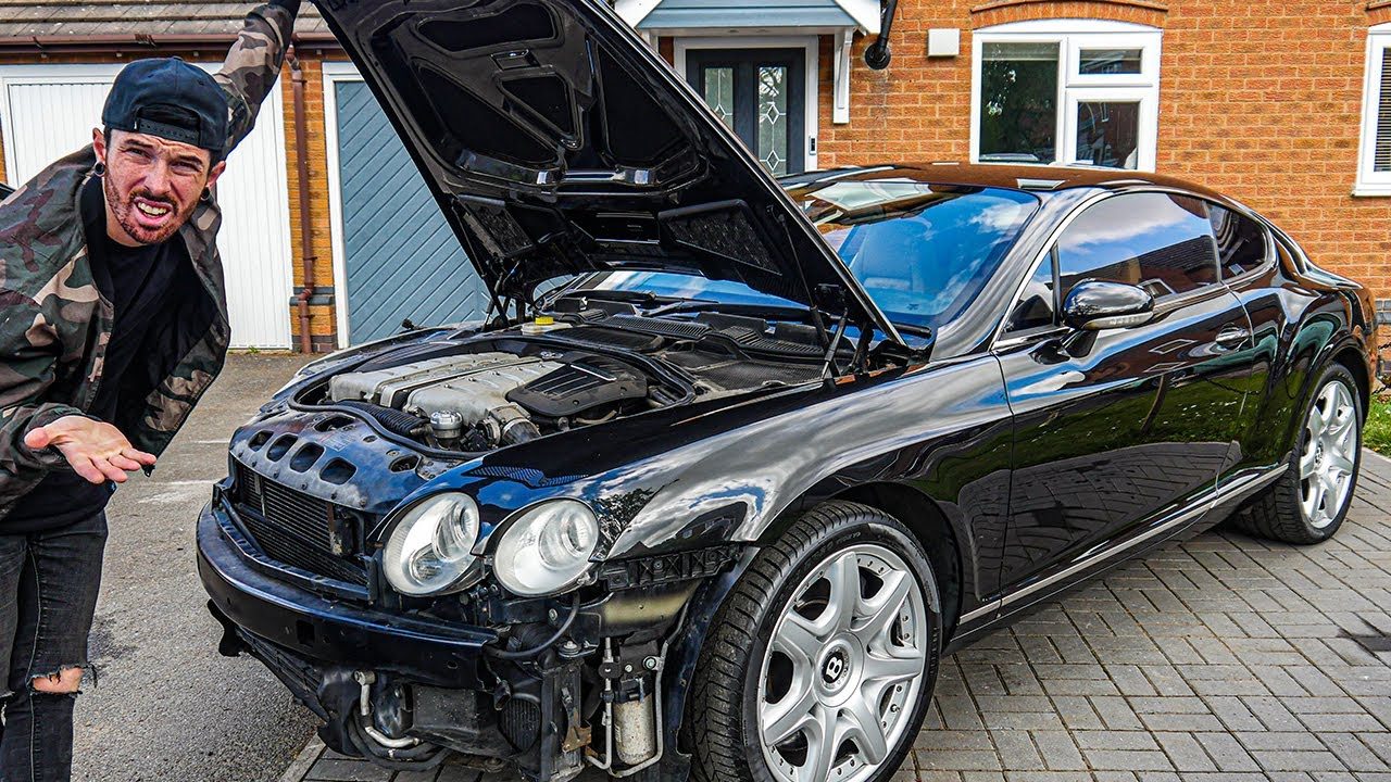 Bentley Continental GT — damaged