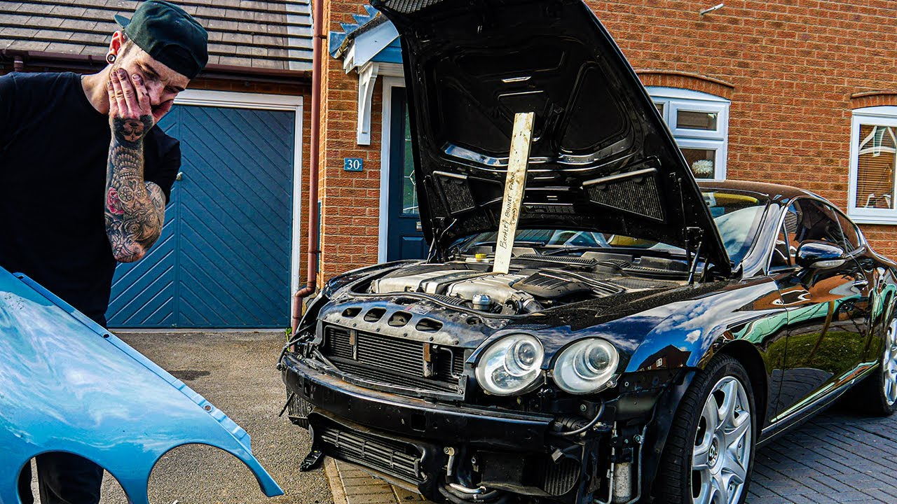 Bentley Continental GT — damaged