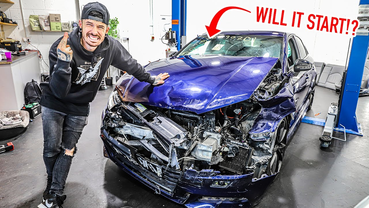 Audi S3 8V — damaged