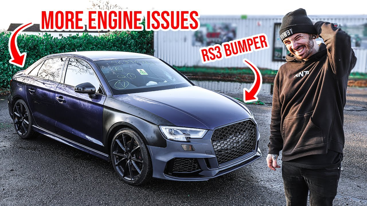 Audi S3 8V — damaged