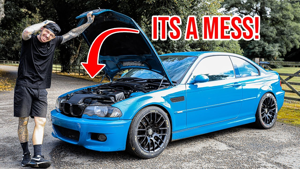 BMW M3 E46 — damaged