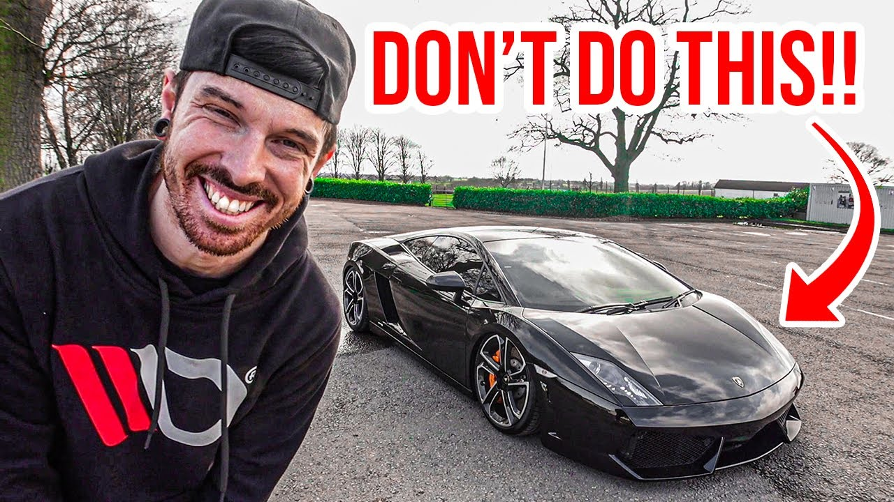 Lamborghini Gallardo LP560-4 — damaged