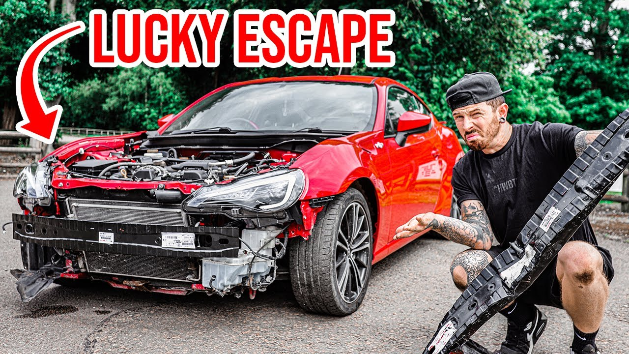 Toyota GT86 — damaged