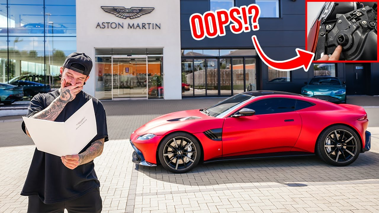 Aston Martin Vantage — finished