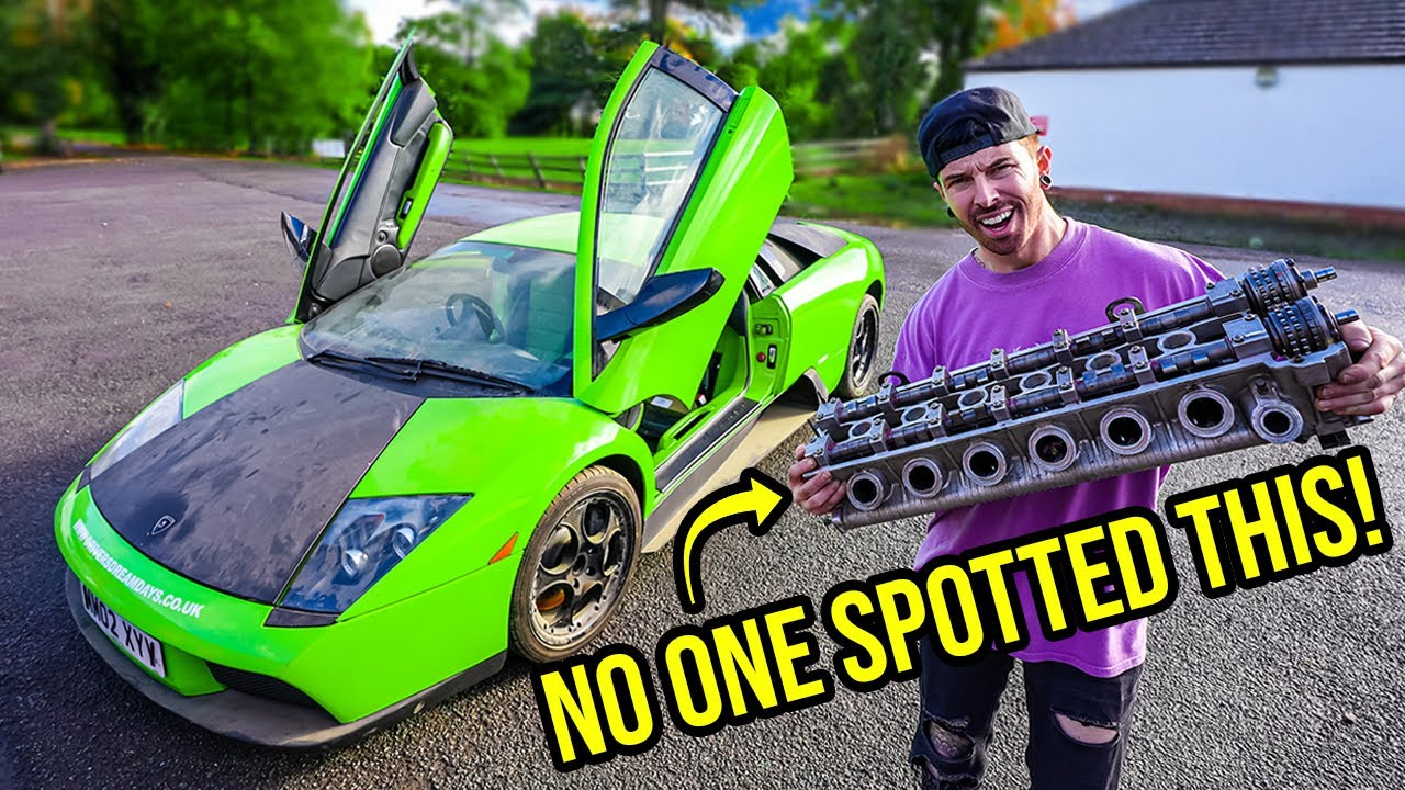 Lamborghini Murcielago — damaged