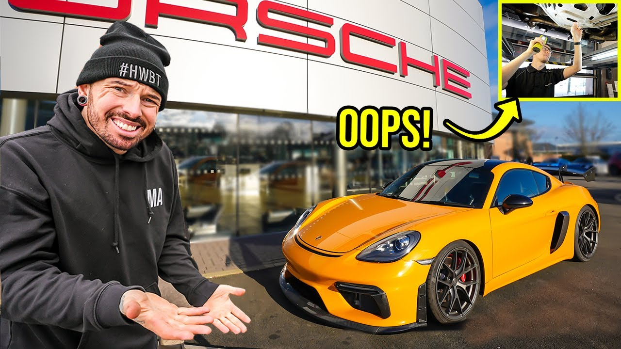 Porsche 718 Cayman S — finished