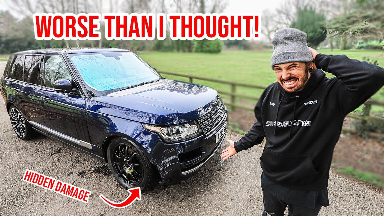 Range Rover Vogue — damaged