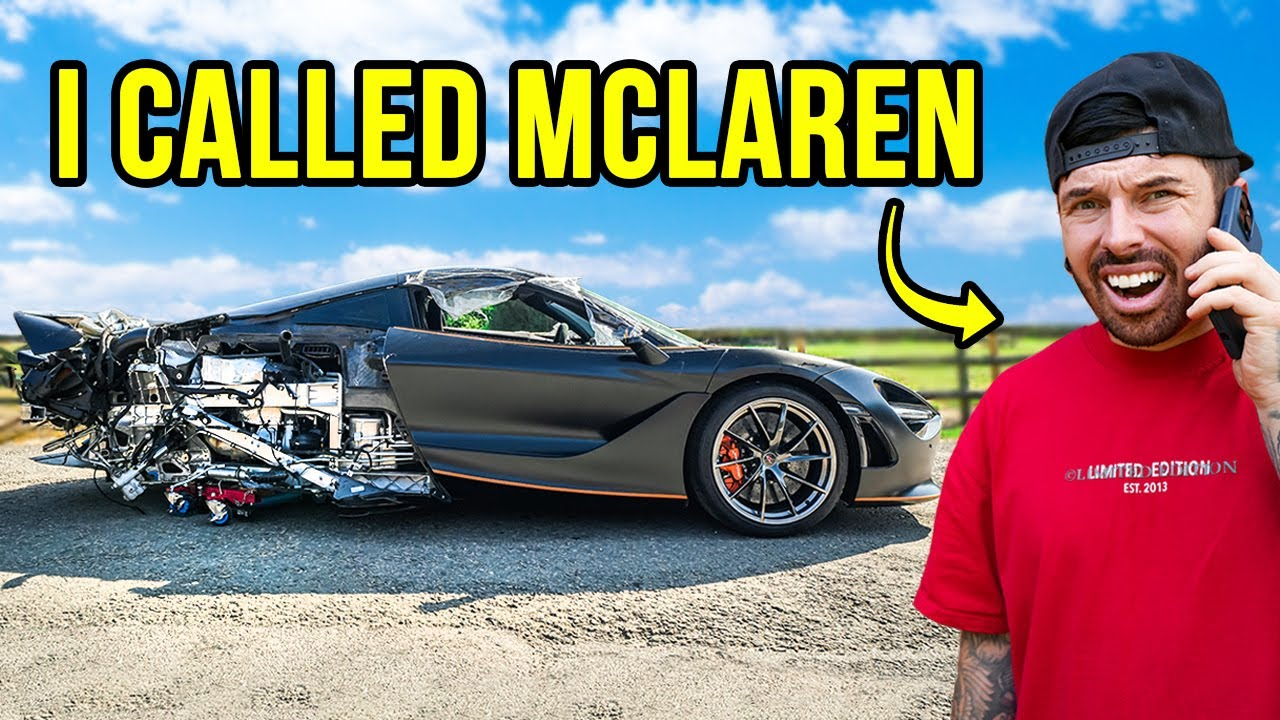 McLaren 720S — damaged
